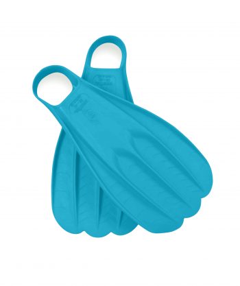 Bipalmes turquoises CMAS <b>(Pointure 32-34)</b>