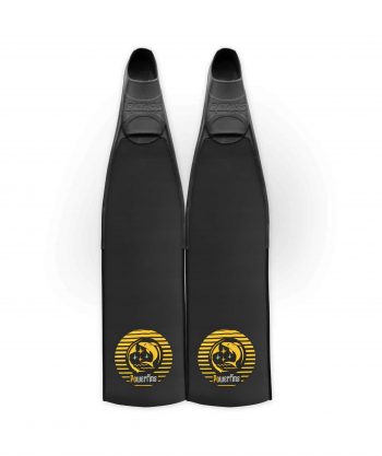 Bipalmes Fibre de verre Noire <b>(Pointure 38-40)</b>