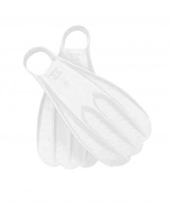 Bipalmes blanches CMAS <b>(Pointure 32-34)</b>