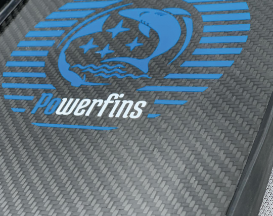 bipalme chausson pathos voilure carbone POwerfins